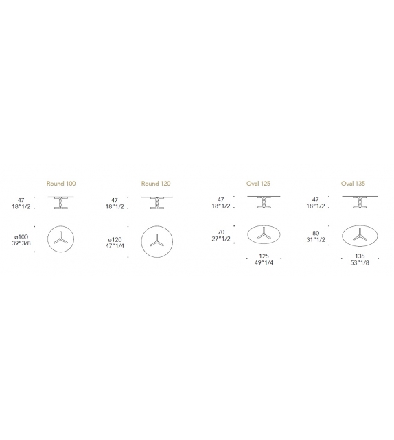 Torsades 40 Reflex Angelo Table D'Appoint