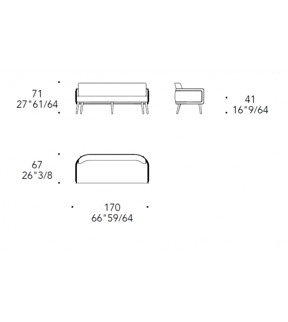 Amet Lounge Reflex Angelo Sofa