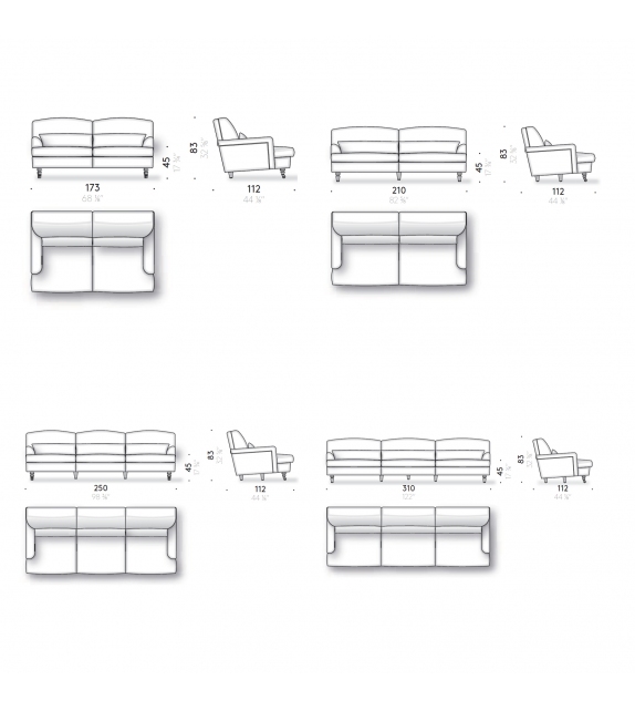 Étiquette DePadova Sofa