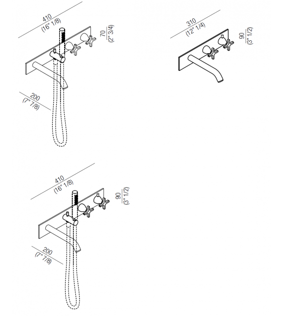 Memory Agape Bathtub Tap