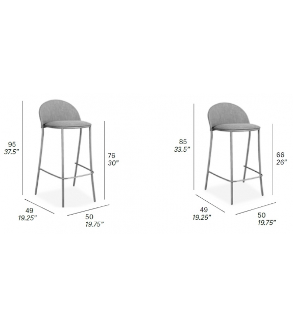 Petale Expormim Tabouret