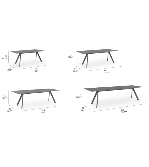 Atrivm Outdoor Expormim Table