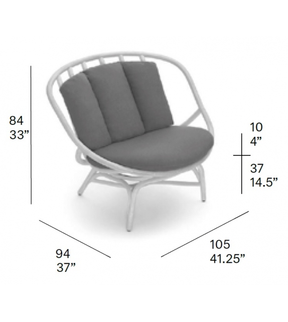 Armadillo Expormim Armchair