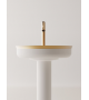 Undici Inox Agape Column Washbasin