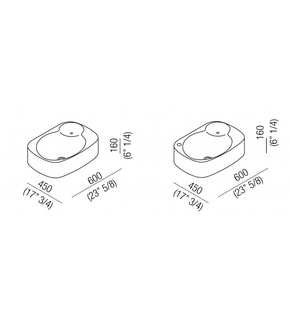 Nivis Agape Countertop Washbasin