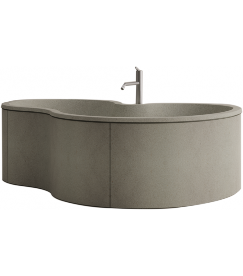 DR Cemento Outdoor Agape Bathtub