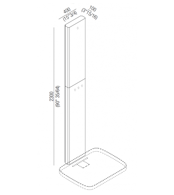 Petra Agape Columna Plato de Ducha