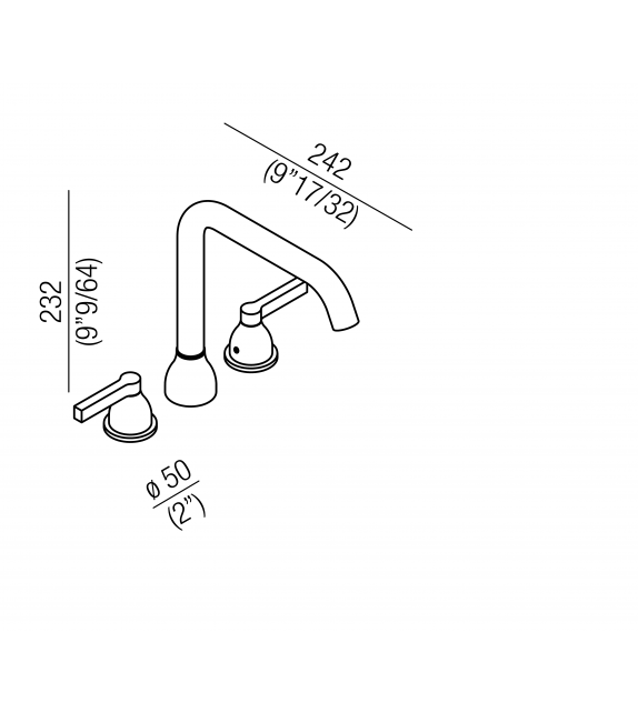 Memory Mix Agape Three Hole Tap