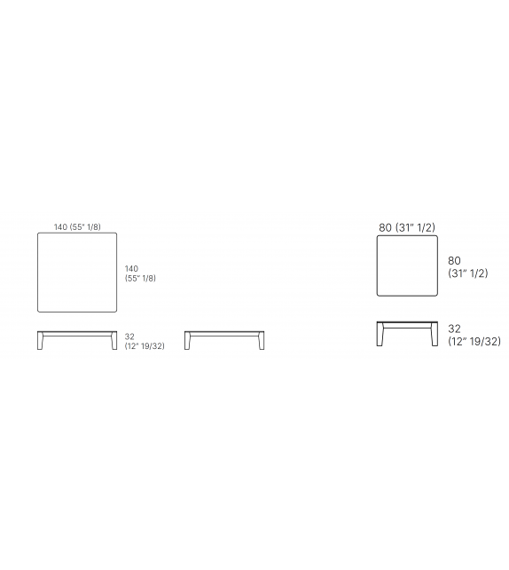 Agapecasa Compensato Table Basse