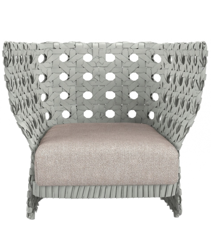 Canasta B&B Italia Outdoor Armchair With Low Back