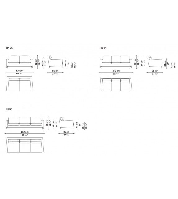 Harry B&B Italia Sofa