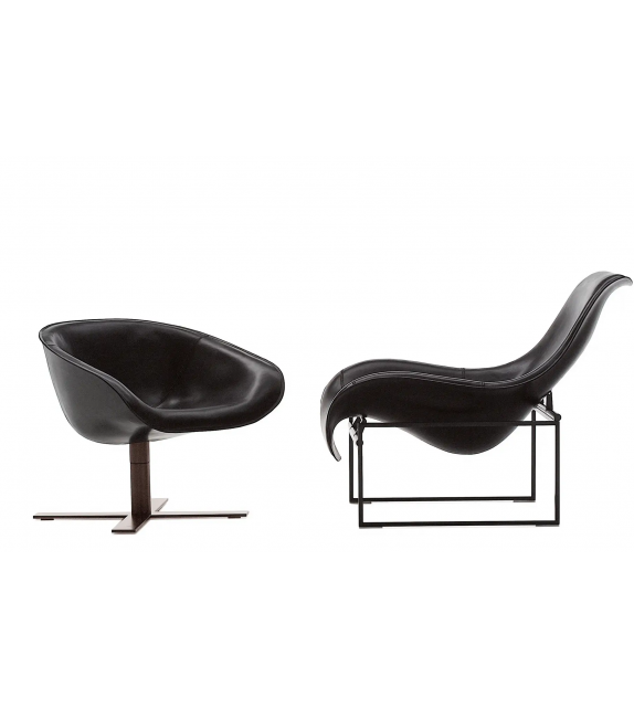 Mart B&B Italia Armchair With Balancing Movement