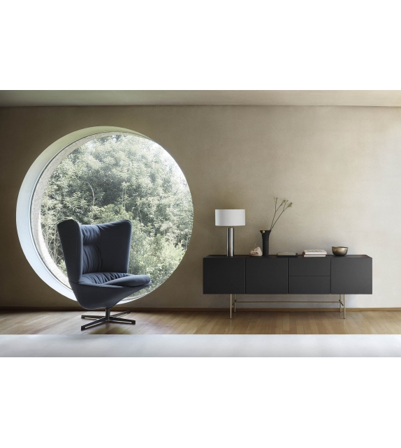 Ladle Arflex Swivel Armchair