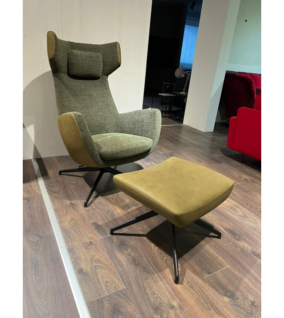 Ready for shipping - T-Vision Twills Armchair with Pouf