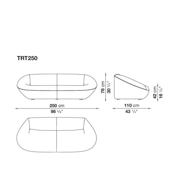 Sofa Tortello B&B Italia