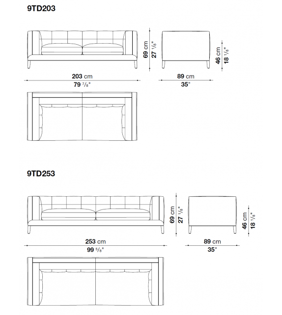 Dives Soft Maxalto Sofa