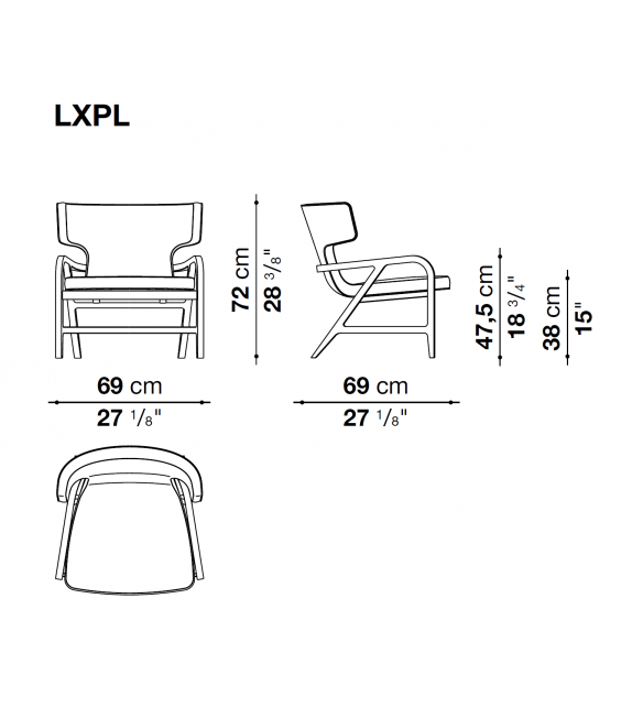 Fulgens Maxalto Armchair