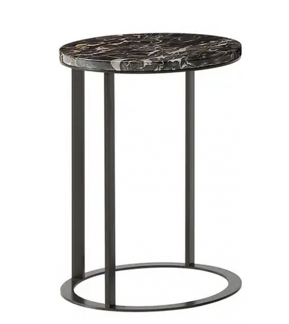 Lithos Maxalto Side Table with Marble Top