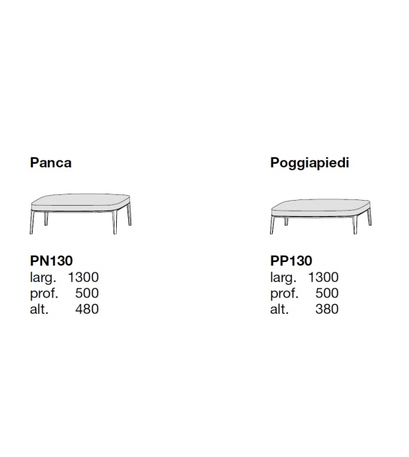 Jane Poliform Bench