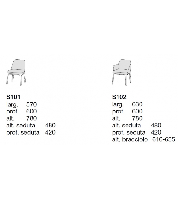 Sophie Poliform Chair