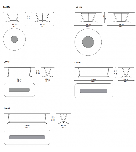 Astrum Maxalto Table