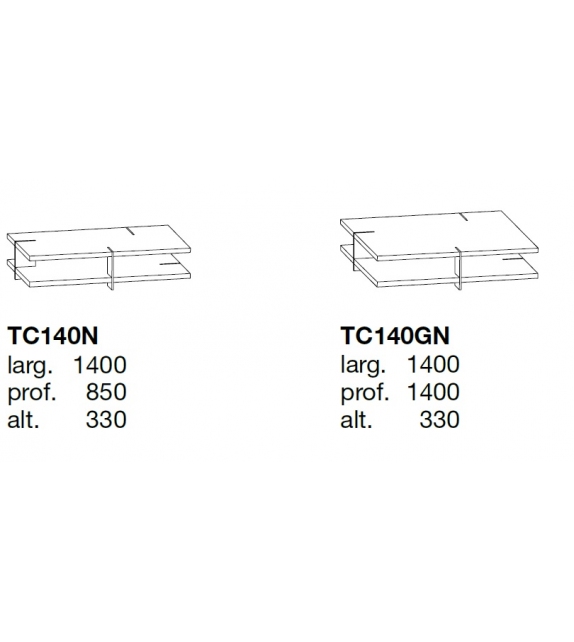 Bristol System Poliform Coffee Table