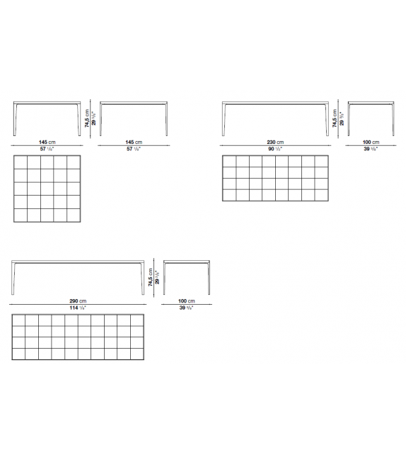 Alcor Lux Maxalto Tisch