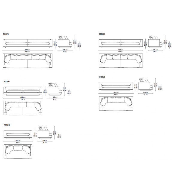 Aurae Maxalto Sofa