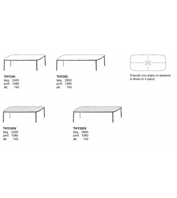 Poliform Henry Table