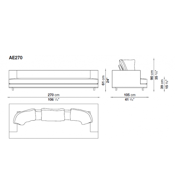 Arbiter Maxalto Sofa