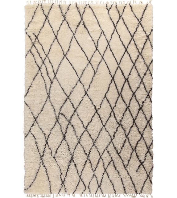 Nomadic Ivory-Dark Grey Amini Tapis