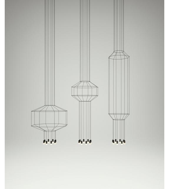 Wireflow 8 LED Vibia Hängeleuchte