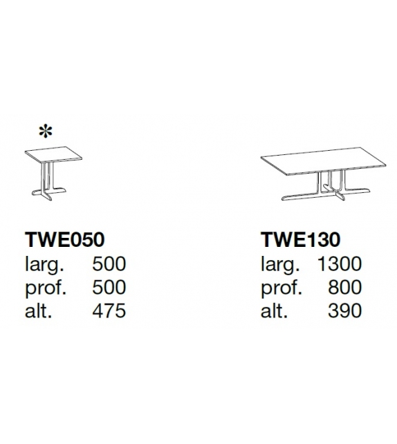 Westside Poliform Occasional Table