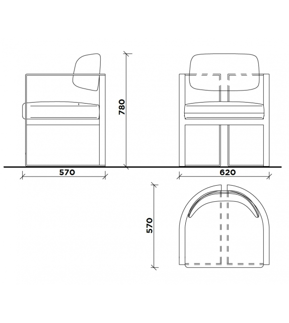 Quai Voltaire Karl Lagerfeld Maison Chair