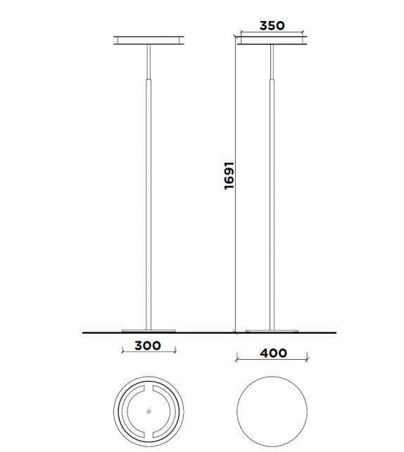 Rue De L'université Karl Lagerfeld Maison Floor Lamp