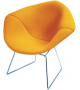 Bertoia poltroncina interamente rivestita