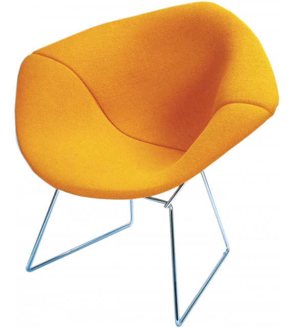 Bertoia poltroncina interamente rivestita