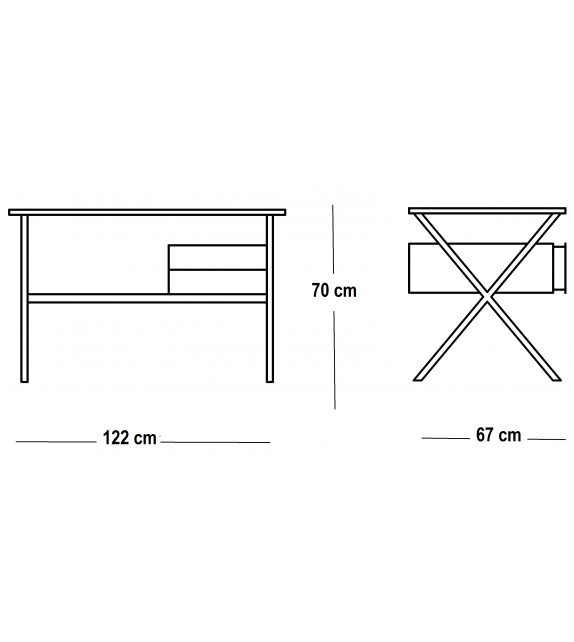 Collection Franco Albini Desk Knoll