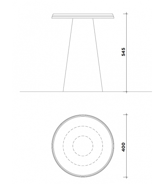 Wellen Karl Lagerfeld Maison Side Table