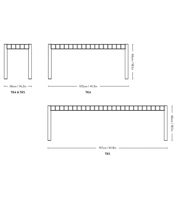 Betty &Tradition Bench