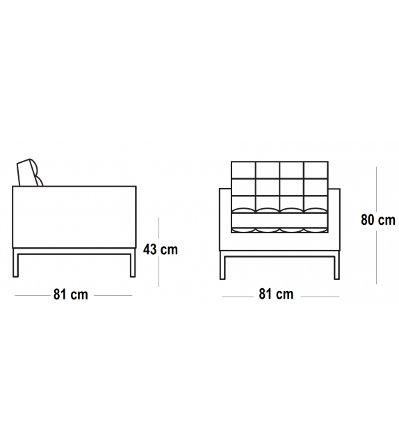 Florence Lounge Chair Knoll