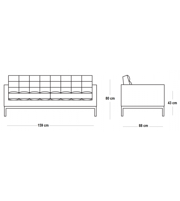 Florence Knoll Settee