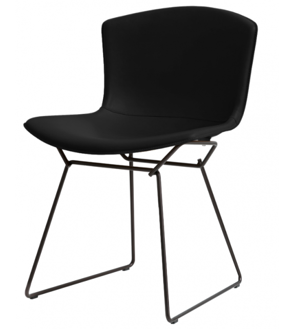 Bertoia Knoll Side Chair in Cowhide