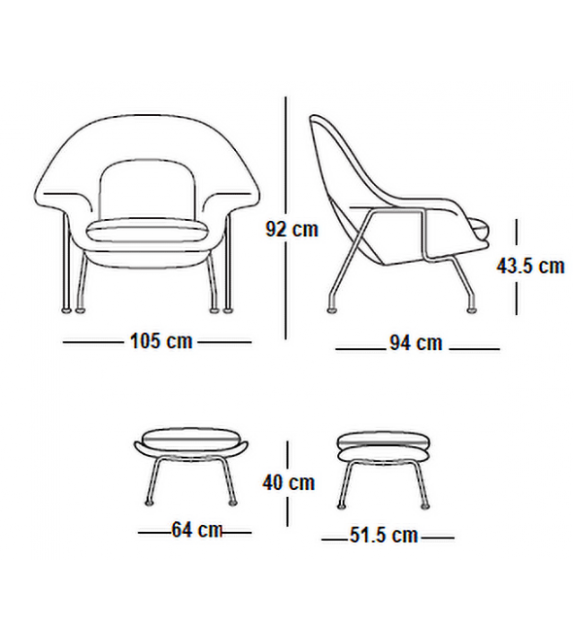 Womb Fauteuil Knoll