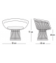 Platner Knoll Petit Fauteuil