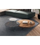 Air Round Lago Couchtisch mit Glasplatte