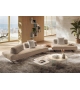 Air Round Lago Coffee Table with Glass Top