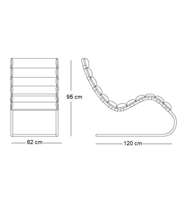 Knoll MR- Bauhaus 100th Anniversary Edition - Chaise Longue
