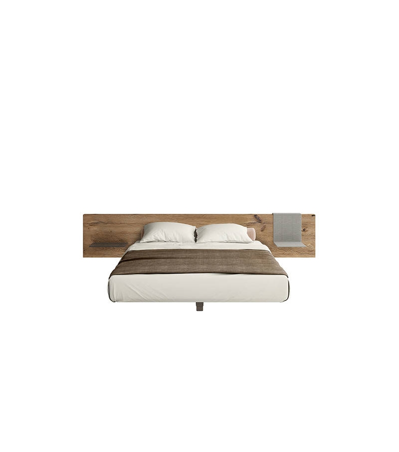 Fluttua Wood Lago Bed