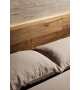 Fluttua Wood Lago Bed